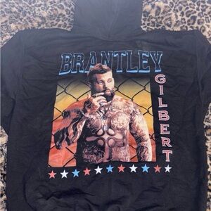 Black Graphic Hoodie